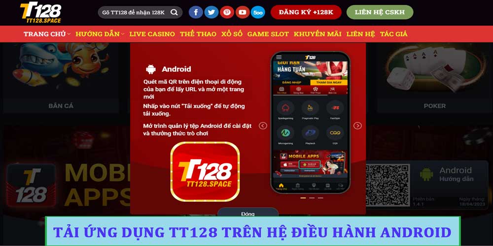 Hướng dẫn chi tiết cách tải app TT128 trên Android